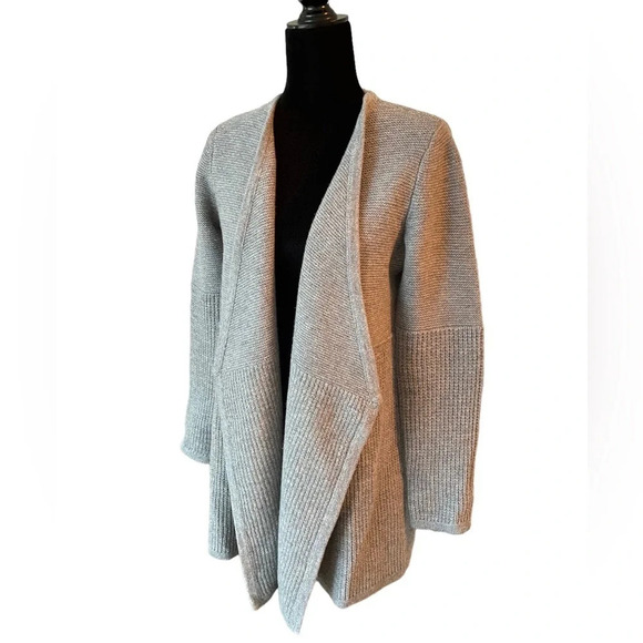 RAG & BONE 100% Wool Open Front Cardigan Knit Sweater - Picture 3 of 9